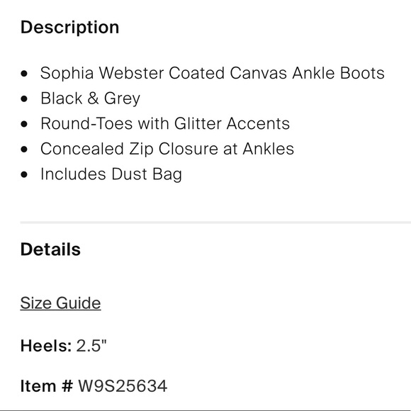 “Stella” glitter booties - Picture 6 of 6